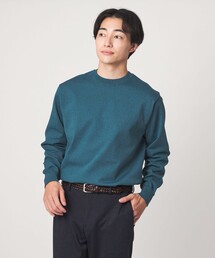 A+ MOULINE ポリエステル クルーネック ニット