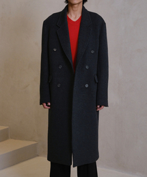 DIVEIN（ダイブイン）の「LOOSED DOUBLE BREASTED COAT (CHARCOAL)（チェスターコート）」