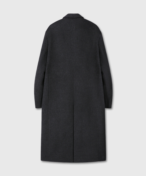 DIVEIN(ダイブイン)の「LOOSED DOUBLE BREASTED COAT (CHARCOAL)(チェスターコート・メンズ・その他・1/2)」の3枚目の写真