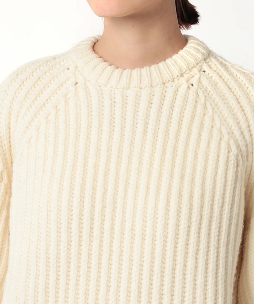 J.B. ATTIRE(ジェイビーアタイア)の「J.B. ATTIRE NEW YORK LOW GAUGE KNIT(ニット/セーター・レディース・White・1)」の4枚目の写真