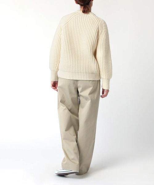 J.B. ATTIRE(ジェイビーアタイア)の「J.B. ATTIRE NEW YORK LOW GAUGE KNIT(ニット/セーター・レディース・White・1)」の3枚目の写真