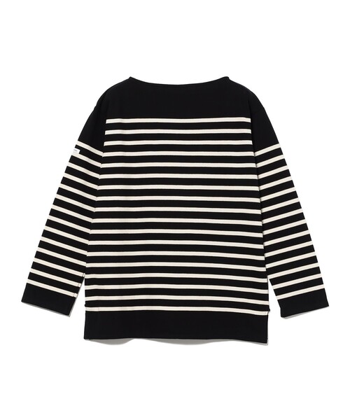 BRILLA per il gusto(ブリッラペルイルグースト)の「ORCIVAL / ボートネック ロングスリーブ バスクシャツ(Tシャツ/カットソー・メンズ・ブラック/カーキ・6/5)」の7枚目の写真