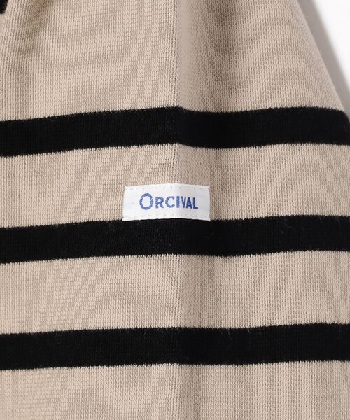 BRILLA per il gusto(ブリッラペルイルグースト)の「ORCIVAL / ボートネック ロングスリーブ バスクシャツ(Tシャツ/カットソー・メンズ・ブラック/カーキ・6/5)」の11枚目の写真