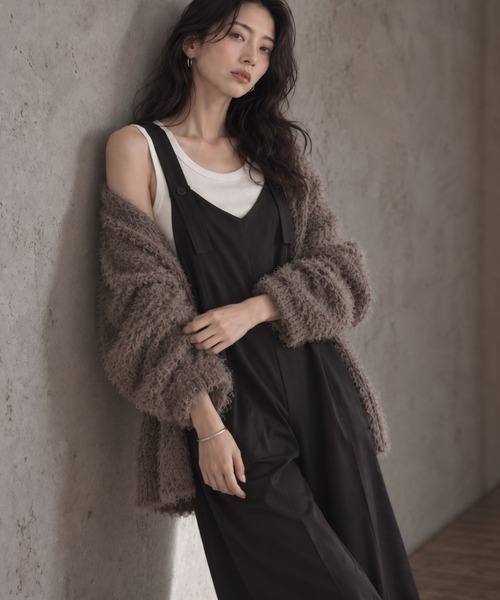 モデル身長：158cm
着用サイズ：FREE