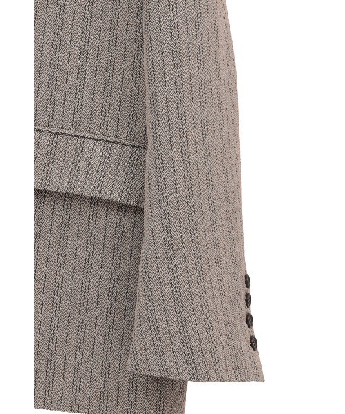 CLANE(クラネ)の「HERRINGBONE TAILORED JACKET(テーラードジャケット・レディース・ブラック/その他・1/2)」の20枚目の写真
