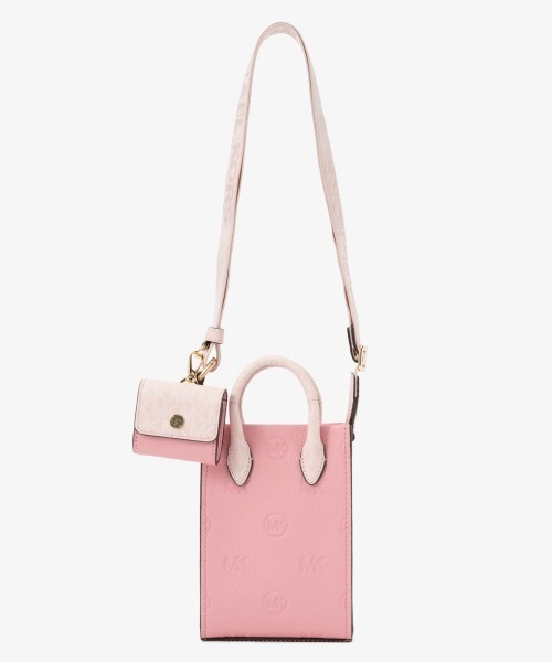 新品未使用 マイケルコース クロスボディ ショルダーバッグ MK ピンク2way ブランド古着】2WAYバッグ（ショルダーバッグ）｜MICHAEL KORS