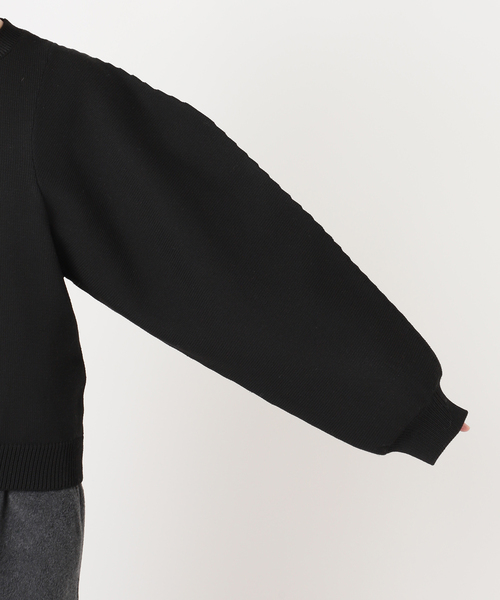 CITYSHOP(シティーショップ)の「VOLUME SLEEVE ニット(ニット/セーター・レディース・ブラック/ブラウン・FREE)」の10枚目の写真