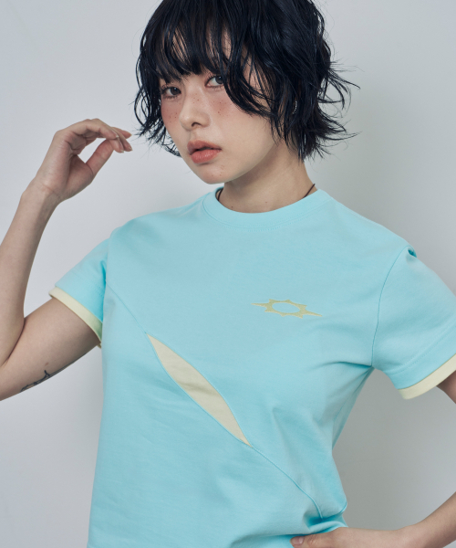 LOSERS CLUB(ルーザーズクラブ)の「アンバランスカッティングレイヤード半袖Tシャツミント(Tシャツ/カットソー・メンズ・その他・0/1/2)」の6枚目の写真
