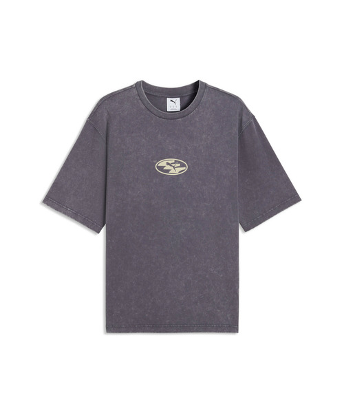 PUMA(プーマ)の「PUMA プーマ ユニセックス SPC ボクシー ウォッシュド グラフィック 半袖 Tシ(Tシャツ/カットソー・メンズ・ブラック/ダークグレー・LARGE/X-LARGE/SMALL/MEDIUM)」の5枚目の写真