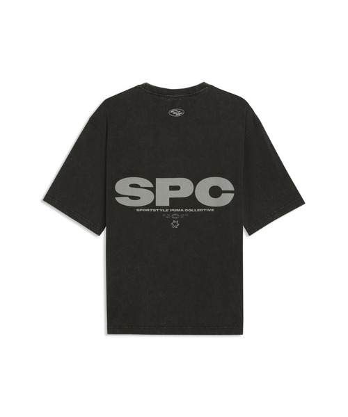 PUMA(プーマ)の「PUMA プーマ ユニセックス SPC ボクシー ウォッシュド グラフィック 半袖 Tシ(Tシャツ/カットソー・メンズ・ブラック/ダークグレー・LARGE/X-LARGE/SMALL/MEDIUM)」の10枚目の写真