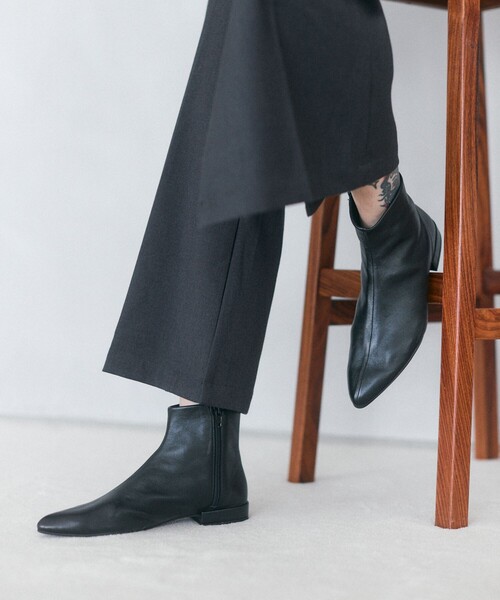 ATELIER BRUGGE（アトリエブルージュ）の「ATELIER BRUGGE/アトリエブルージュ Western fit boots【限定展開】/ ウエスタン フィット ブーツ（ブーツ・レディース・ブラック・24.5cm/24.0cm/23.5cm/23.0cm）」の12枚目の写真