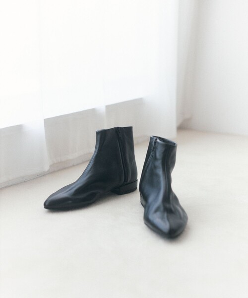 ATELIER BRUGGE（アトリエブルージュ）の「ATELIER BRUGGE/アトリエブルージュ Western fit boots【限定展開】/ ウエスタン フィット ブーツ（ブーツ・レディース・ブラック・24.5cm/24.0cm/23.5cm/23.0cm）」の10枚目の写真