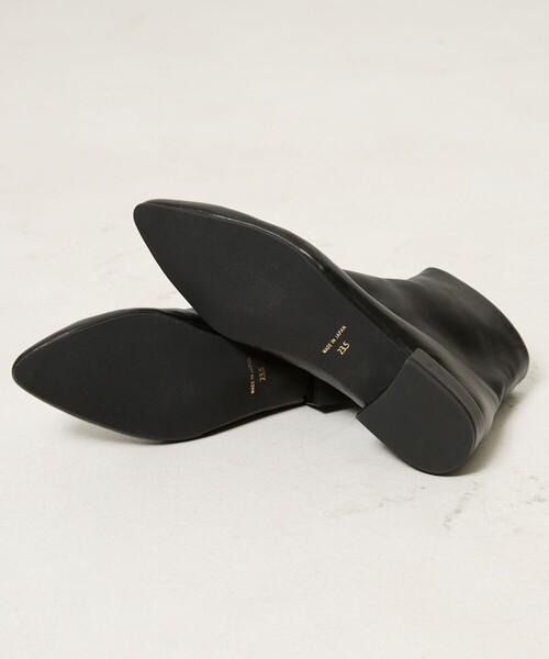 ATELIER BRUGGE（アトリエブルージュ）の「ATELIER BRUGGE/アトリエブルージュ Western fit boots【限定展開】/ ウエスタン フィット ブーツ（ブーツ・レディース・ブラック・24.5cm/24.0cm/23.5cm/23.0cm）」の2枚目の写真