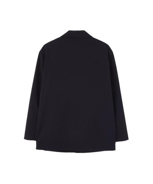 MARGARET HOWELL(マーガレットハウエル)の「WORSTED WOOL COTTON(テーラードジャケット・メンズ・ネイビー・LARGE/SMALL/MEDIUM)」の5枚目の写真