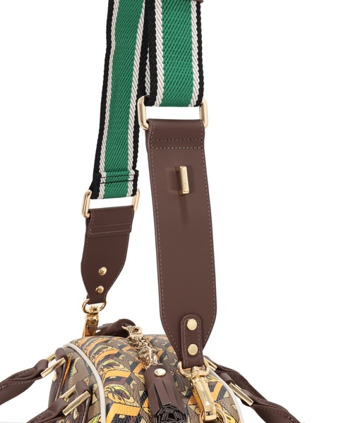 MARK & LONA(マークアンドロナ)の「Prisme Cart Bag(トートバッグ・メンズ・ブラウン/ブラック/ブルー・ONE SIZE)」の8枚目の写真