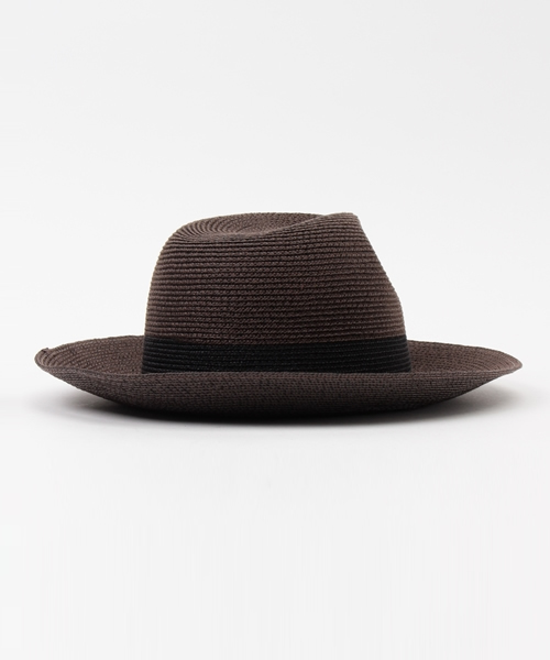 GLOBAL WORK（グローバルワーク）の「ブレードナカオレハット/708041（ハット・レディース・ダークブラウン/ホワイト/ネイビー/ベージュ・FREE）」の6枚目の写真