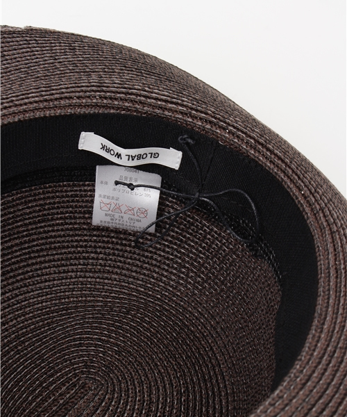 GLOBAL WORK（グローバルワーク）の「ブレードナカオレハット/708041（ハット・レディース・ダークブラウン/ホワイト/ネイビー/ベージュ・FREE）」の11枚目の写真