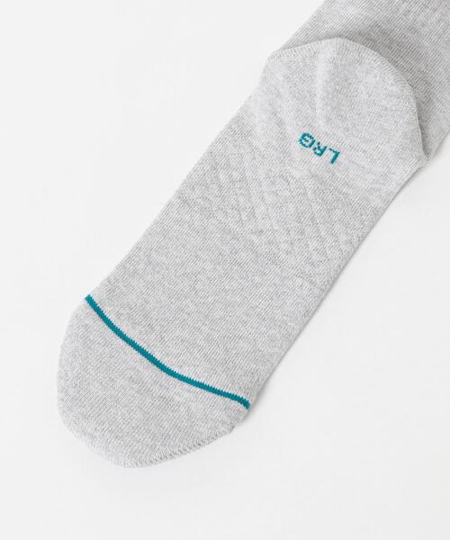STANCE（スタンス）の「STANCE SOCKS　HIT ME CREW（ソックス/靴下・メンズ・グレー・LARGE）」の7枚目の写真