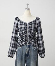 アソートWジップブラウス
