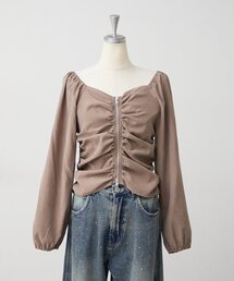 アソートWジップブラウス