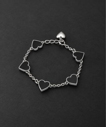 BASICKS（ベイシックス）の「【BASICKS】Chain Heart Bracelet（ブレスレット）」