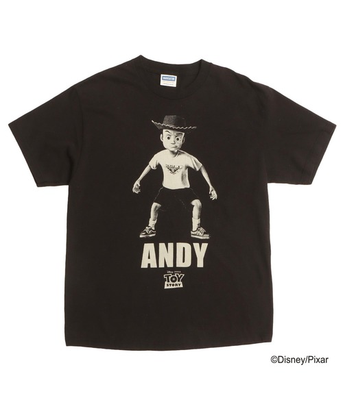 VARIEGATOR(ヴァリゲイター)の「ANDY DAVIS/TEE 25-TOY-MS-06(Tシャツ/カットソー・メンズ・ブラック・X-LARGE/MEDIUM)」の1枚目の写真