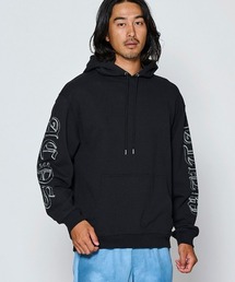 mpa4242- Sleeve Print Hooded Sweatshirt プリントパーカー(MA2711)