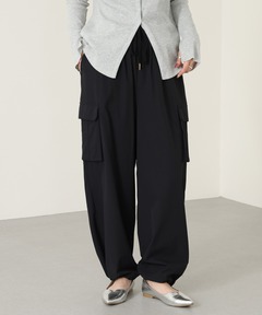 AKIKOAOKI/アキコアオキ】wide work trousers-01（カーゴパンツ