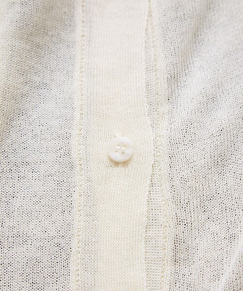 le cercle ADAM ET ROPE'(ルセルクルアダムエロペ)の「メッシュニットフーディーカーディガン(ニット/セーター・レディース・ブラウン/グレー/ブラック/オフホワイト・FREE)」の20枚目の写真