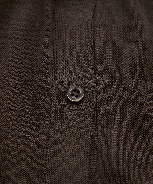le cercle ADAM ET ROPE'(ルセルクルアダムエロペ)の「メッシュニットフーディーカーディガン(ニット/セーター・レディース・ブラウン/グレー/ブラック/オフホワイト・FREE)」の22枚目の写真