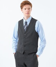 マッキントッシュフィロソフィー　ダークネイビー スーツ&グレーベスト　セット MACKINTOSH PHILOSOPHY｜マッキントッシュ フィロソフィーのスーツ