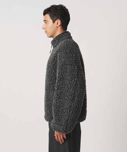 LOEFF(ロエフ)の「<LOEFF> ボア ジップブルゾン UNISEX(ブルゾン・レディース・オレンジ/ダークグレー・1/2/0)」の21枚目の写真