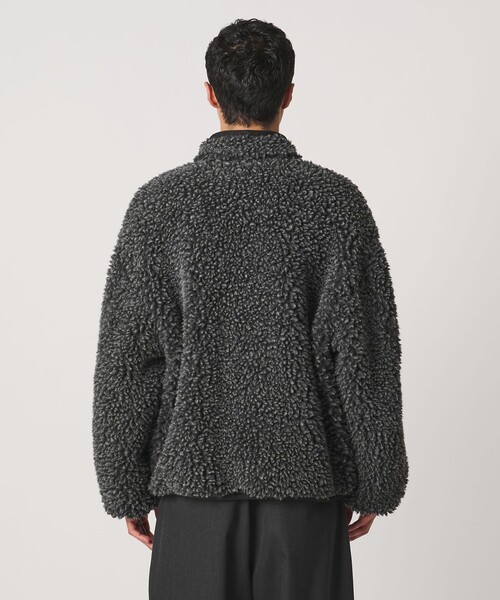LOEFF(ロエフ)の「<LOEFF> ボア ジップブルゾン UNISEX(ブルゾン・レディース・オレンジ/ダークグレー・1/2/0)」の22枚目の写真