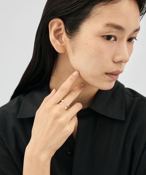 Jouete（ジュエッテ）の「[フォークリング] ジルコニア（リング・レディース・シルバー・#13/#17/#9）」の6枚目の写真