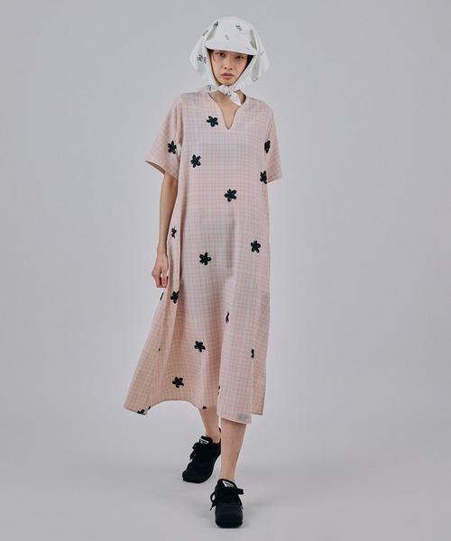 NON TOKYO(ノントーキョー)の「DIRECT PRINT PULLOVER H/S OP(ワンピース・レディース・マルチ/チェック/アニマル・FREE)」の3枚目の写真