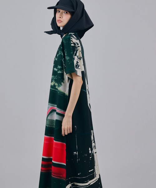 NON TOKYO(ノントーキョー)の「DIRECT PRINT PULLOVER H/S OP(ワンピース・レディース・マルチ/チェック/アニマル・FREE)」の5枚目の写真