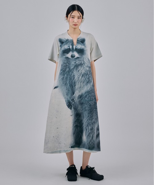 NON TOKYO(ノントーキョー)の「DIRECT PRINT PULLOVER H/S OP(ワンピース・レディース・マルチ/チェック/アニマル・FREE)」の8枚目の写真