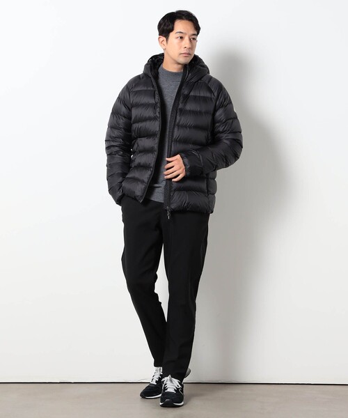 Grand PARK(グランドパーク)の「PYRENEX(ピレネックス) ARIAL HOODED(アリアル フーデッド)(ダウンジャケット/コート・メンズ・ブラック・L/M)」の2枚目の写真