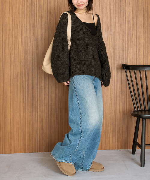 UGG（アグ）の「《追加》UGG/アグ W CLASSIC MICRO（ブーツ・レディース・ピンク/ブラウン・25cm/24cm/23cm）」の5枚目の写真