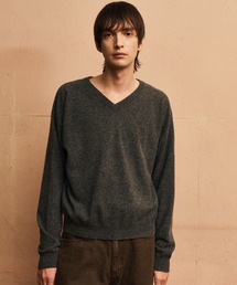 LURAKU（ルラク）の「【LURAKU】Cashmere Blend V-neck Knit / カシミヤブレンドVネックニット（ニット/セーター）」