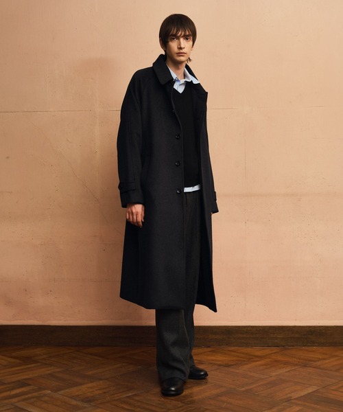 LURAKU(ルラク)の「【LURAKU】Cashmere Blend V-neck Knit / カシミヤブレンドVネックニット(ニット/セーター・メンズ・グレー/ブラック/ベージュ・MEDIUM/SMALL/LARGE)」の10枚目の写真