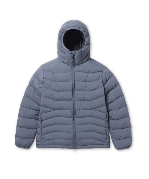 Snow Peak（スノーピーク）の「Snow Peak / Middler Down Parka ミドルダウンパーカー（ダウンジャケット/コート・メンズ・ブラウン/チャコール/ブルー・L/M/XL/S）」の7枚目の写真