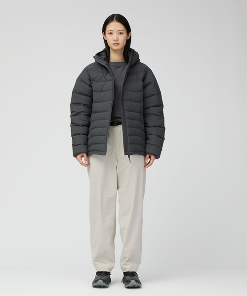 Snow Peak（スノーピーク）の「Snow Peak / Middler Down Parka ミドルダウンパーカー（ダウンジャケット/コート・メンズ・ブラウン/チャコール/ブルー・L/M/XL/S）」の14枚目の写真