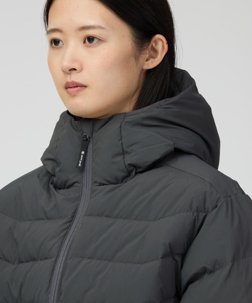 Snow Peak（スノーピーク）の「Snow Peak / Middler Down Parka ミドルダウンパーカー（ダウンジャケット/コート・メンズ・ブラウン/チャコール/ブルー・L/M/XL/S）」の9枚目の写真