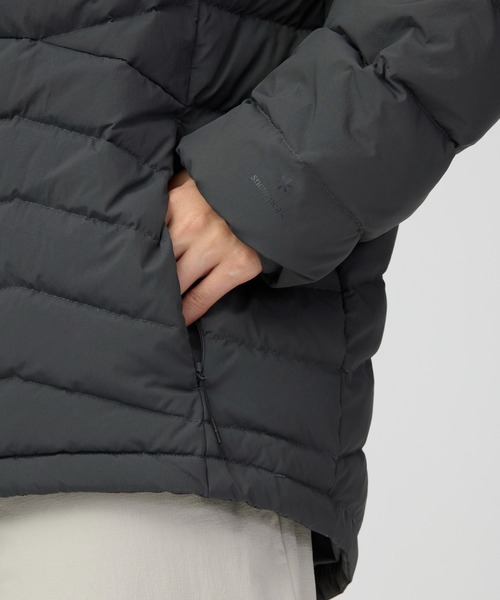 Snow Peak（スノーピーク）の「Snow Peak / Middler Down Parka ミドルダウンパーカー（ダウンジャケット/コート・メンズ・ブラウン/チャコール/ブルー・L/M/XL/S）」の12枚目の写真