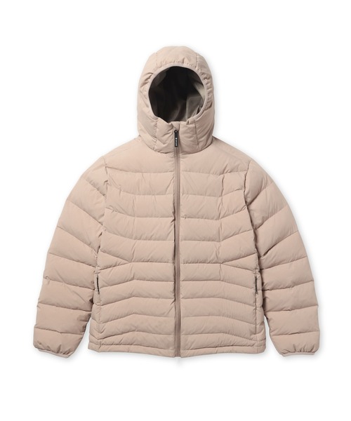 Snow Peak（スノーピーク）の「Snow Peak / Middler Down Parka ミドルダウンパーカー（ダウンジャケット/コート・メンズ・ブラウン/チャコール/ブルー・L/M/XL/S）」の6枚目の写真