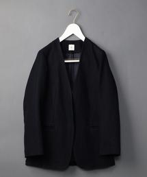 6 | ＜6(ROKU)＞NO COLLAR  JACKET/ｼﾞｬｹｯﾄо(ノーカラージャケット)