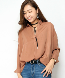 VENCEEXCHANGE | フロントタックスキッパーシャツ(シャツ/ブラウス)