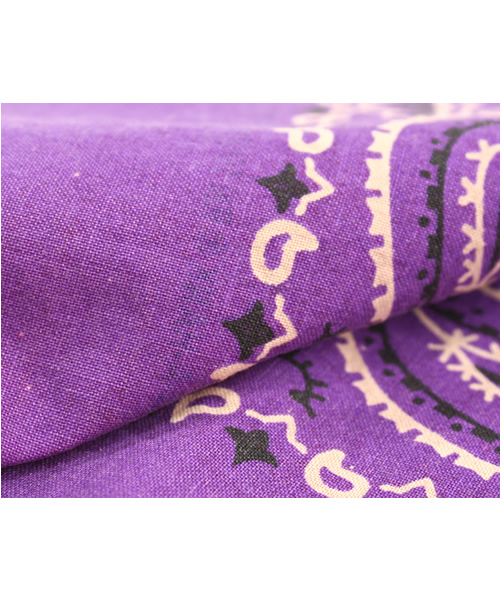 BEAMS BOY（ビームスボーイ）の「1/12返却しますので!!　CAROLINA / リバーシブルバンダナ（バンダナ/スカーフ・レディース・ピンク/レッド/ワイン/ブルー・ONE SIZE）」の6枚目の写真