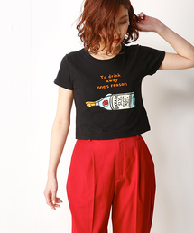 SLY | NAIJEL GRAPH RUM CROPPED T/SH(Tシャツ/カットソー)
